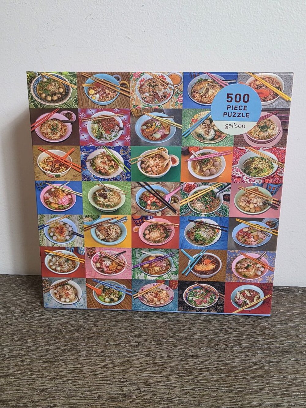 Noodles for Lunch - 500 Piece Jigsaw Puzzle by Galison